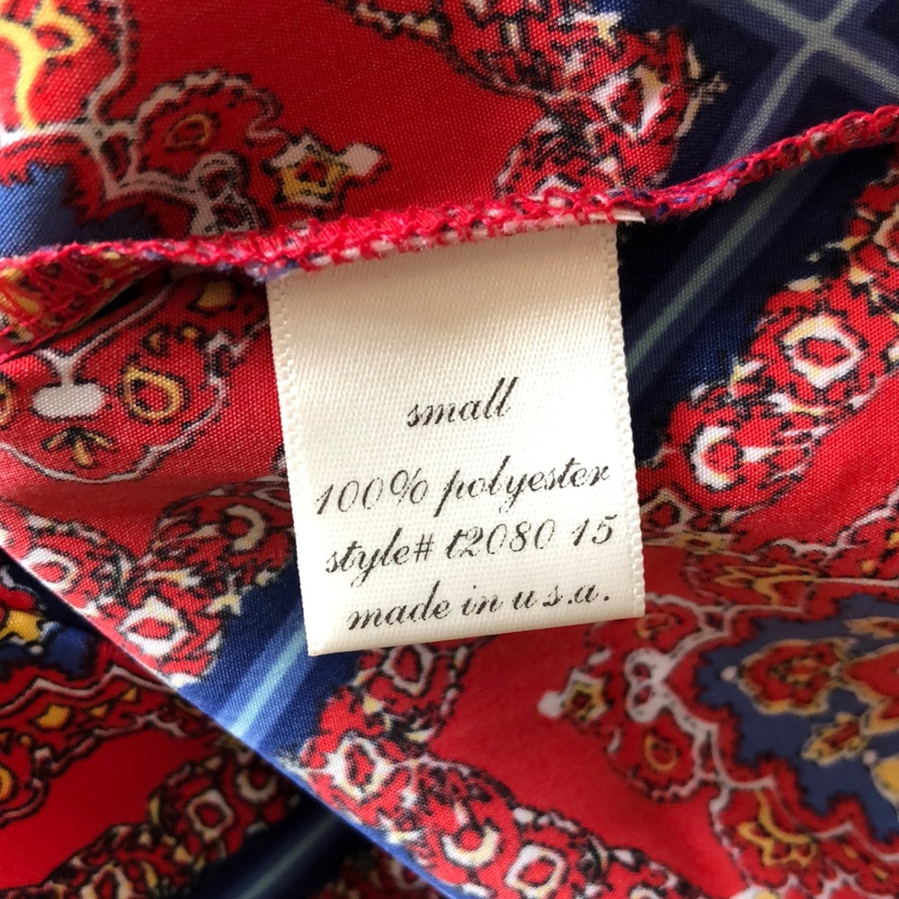 NWOT Moroccan Print Racerback Tank - Picture 4 of 5